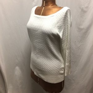 White Knit Sweater